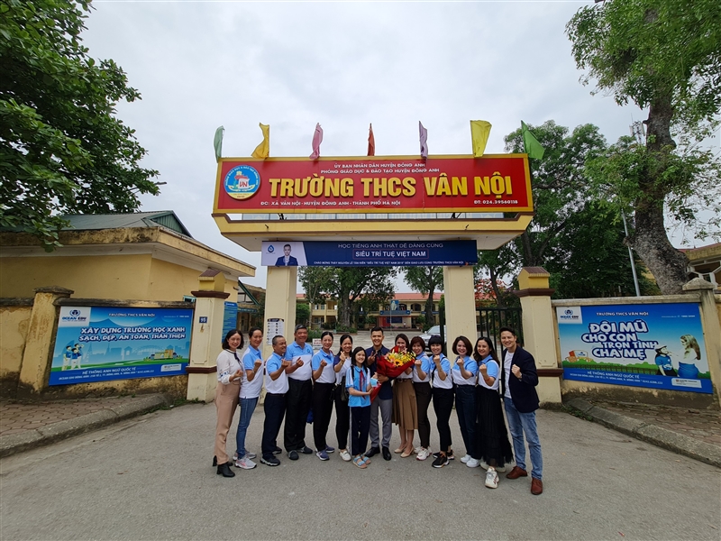 CHƯƠNG TRÌNH SIÊU TRÍ NHỚ TIẾNG ANH TẠI TRƯỜNG TRUNG HỌC CƠ SỞ VÂN NỘI, ĐÔNG ANH, HÀ NỘI