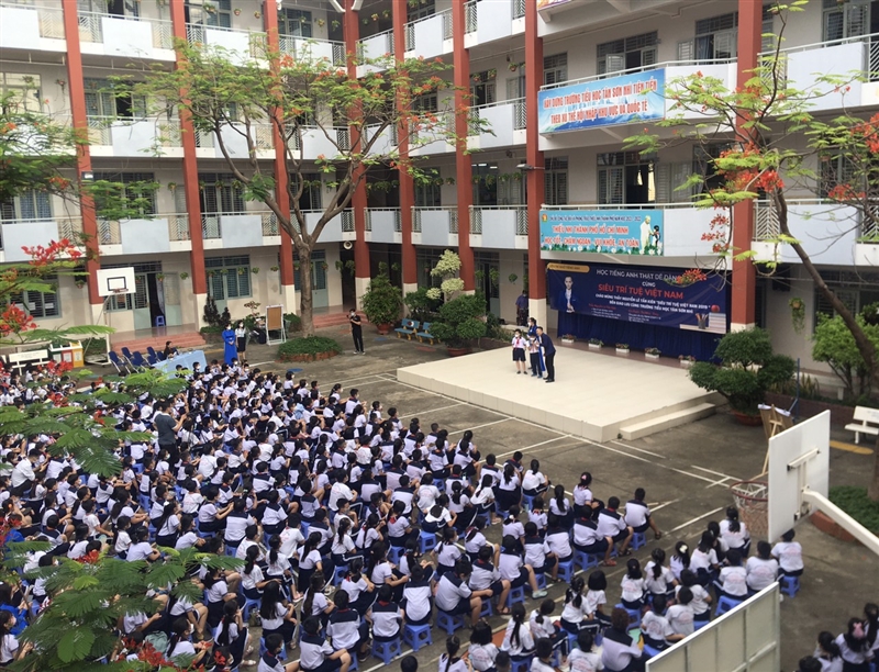 SIÊU TRÍ NHỚ TIẾNG ANH TRIỂN KHAI TẠI TRƯỜNG TIỂU HỌC TÂN SƠN NHÌ, TÂN PHÚ, TP. HỒ CHÍ MINH