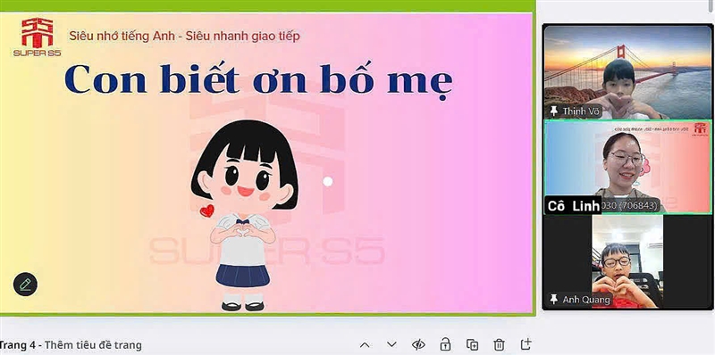 HỌC TIẾNG ANH CHO TRẺ TẠI NHÀ: GHI NHỚ NHANH – HỌC HIỆU QUẢ – VUI MÀ NHỚ LÂU!