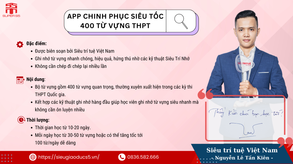 App chinh phục siêu tốc