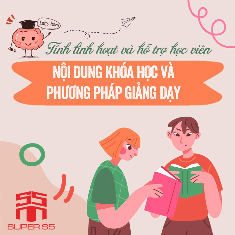 SUPER S5 VÀ NHỮNG KHÓA HỌC TIẾNG ANH NỔI BẬT MÀ BẠN KHÔNG NÊN BỎ LỠ