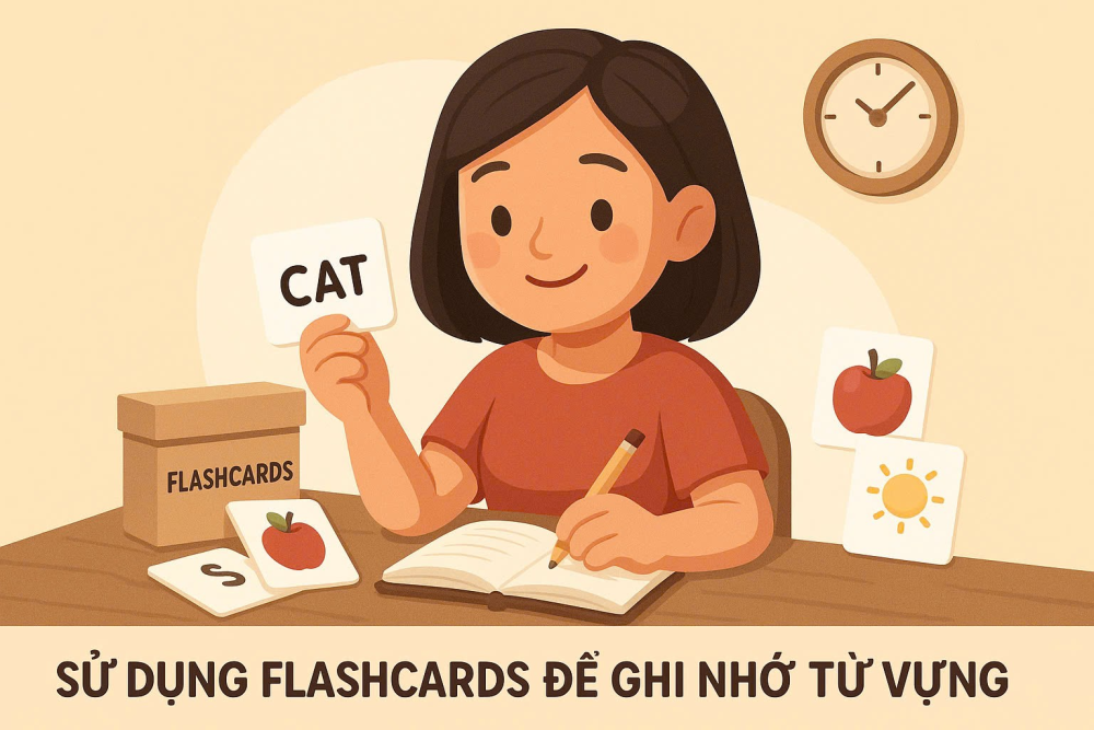 Flashcards giúp bạn học từ mới mọi lúc mọi nơi, dễ ghi nhớ